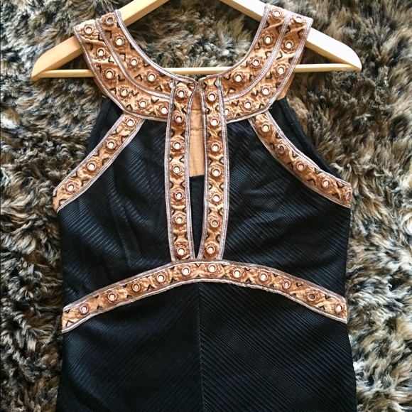 Free People Embellished Mirrored Mini Dress - Picture 8 of 8
